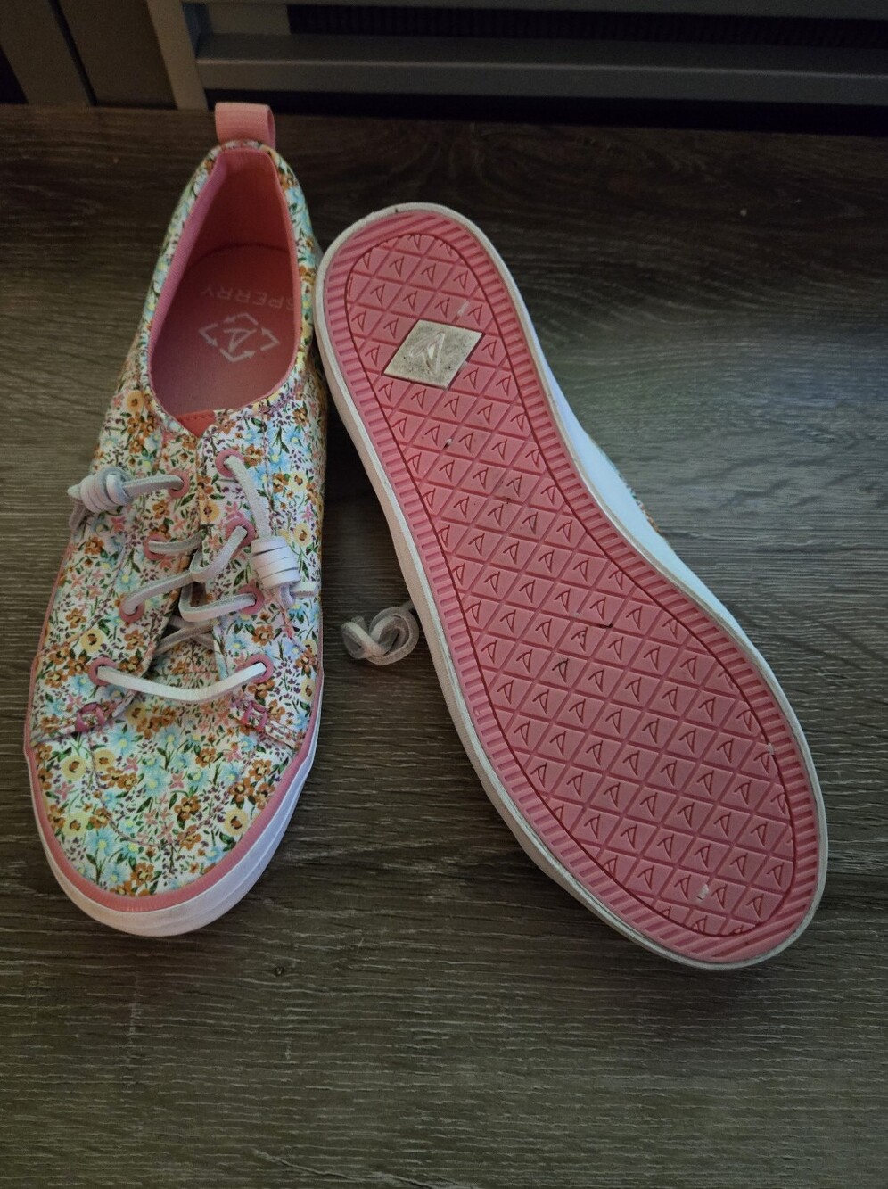 Sperry Women's Floral Canvas Sneakers - Multicolor - Picture 4 of 6